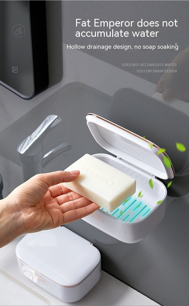 Creative Flip Drain Soap Box