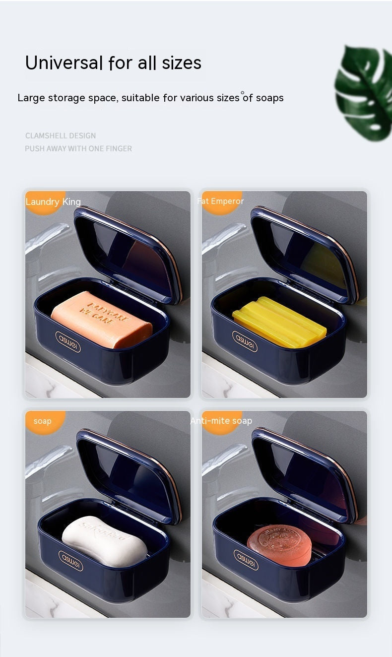 Creative Flip Drain Soap Box