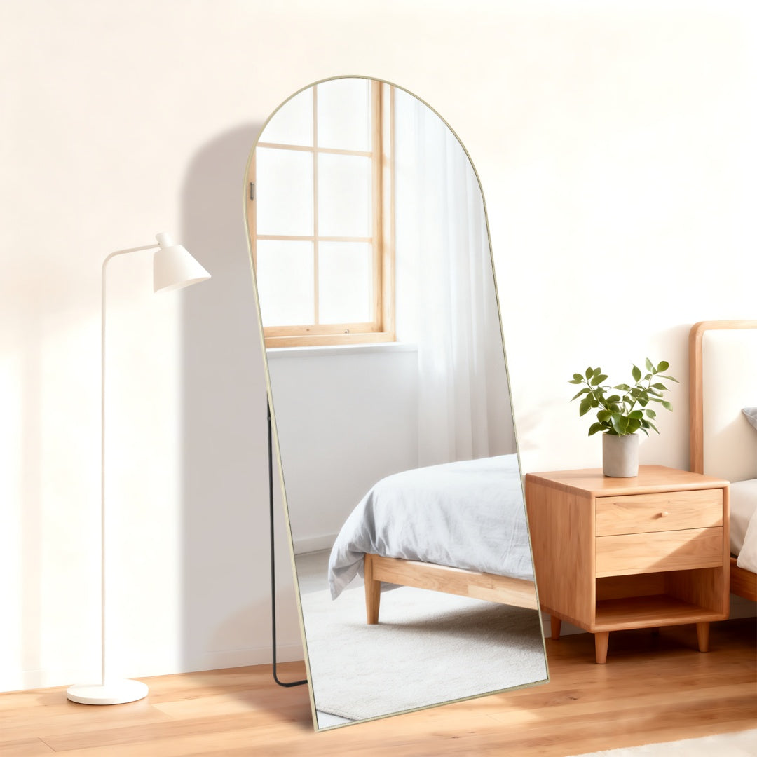 Rectangle Full Length Mirror, Full Body Standing Mirror Floor Mirrors