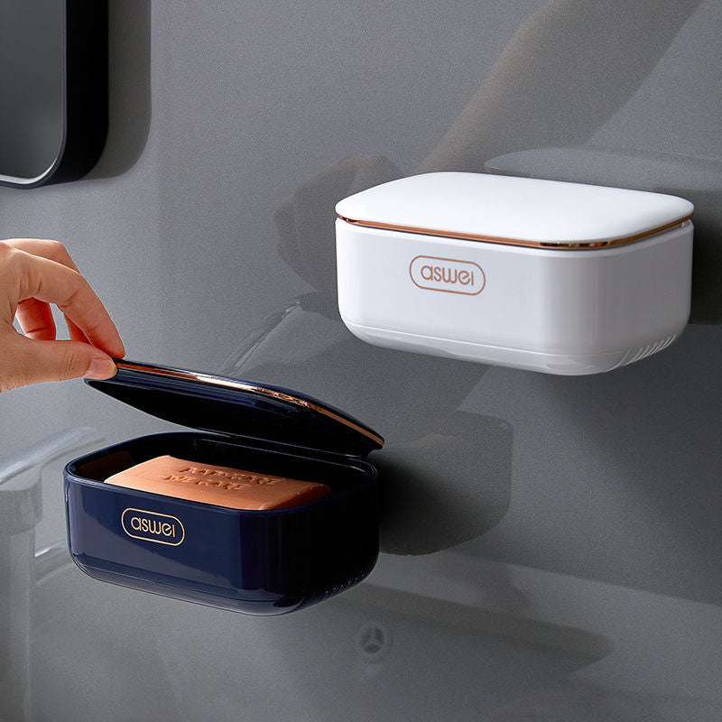 Creative Flip Drain Soap Box